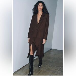 ZARA COLLECTION POCKETS BLAZER